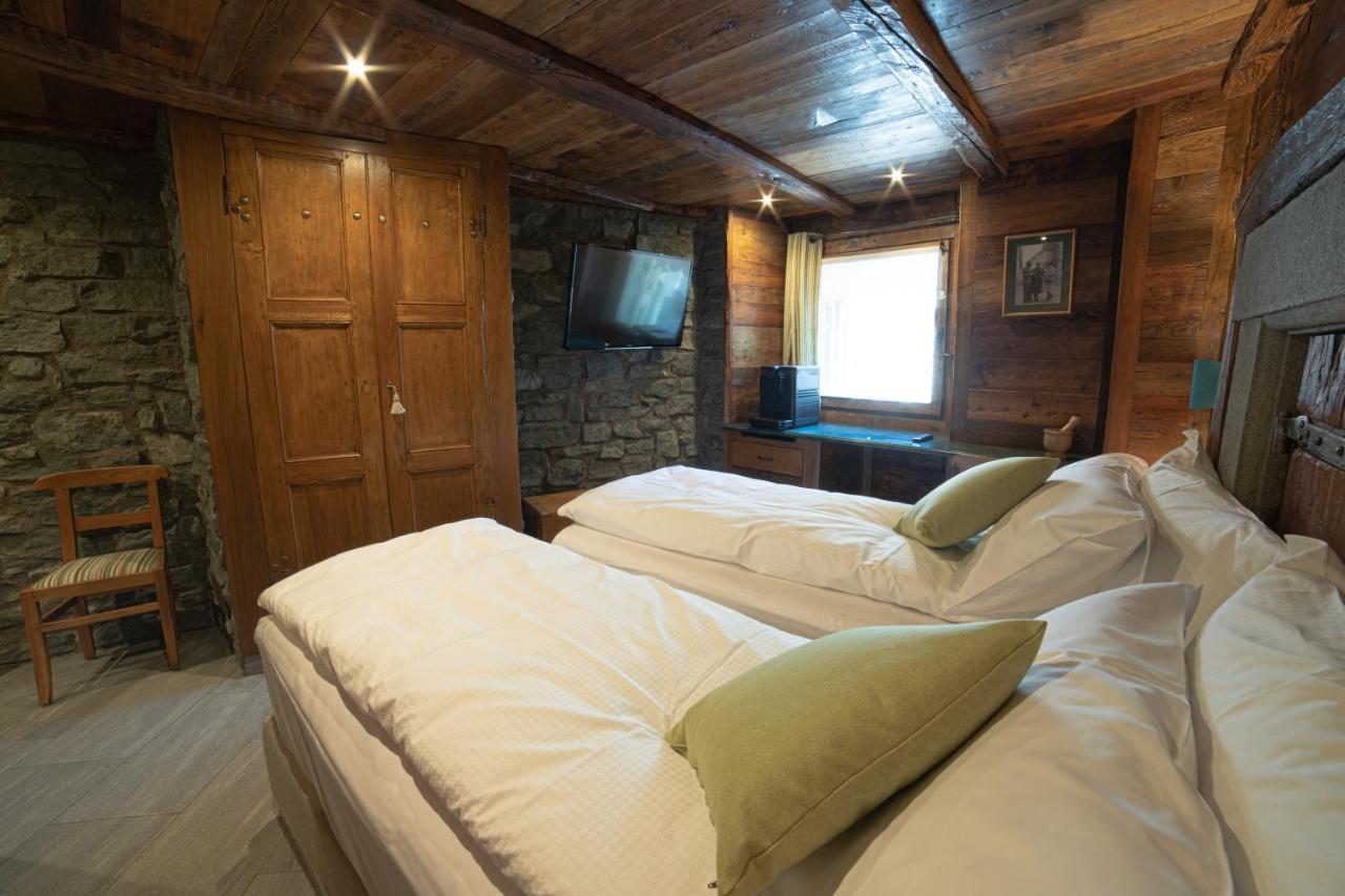 Hotel Cafe Quinson Relais De Charme Morgex Exteriér fotografie